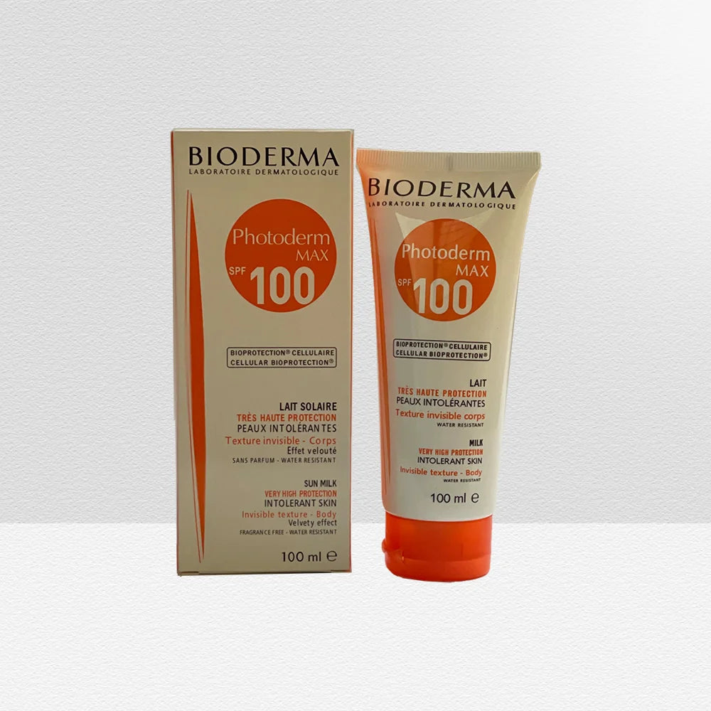 Bioderma Photoderm MAX SPF 100 Sun Milk - 100ml | Very High Protection for Intolerant Skin