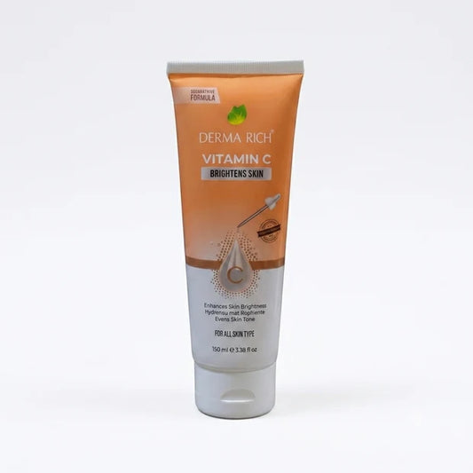 Derma Rich Vitamin C Brightening Face Wash - 150ml