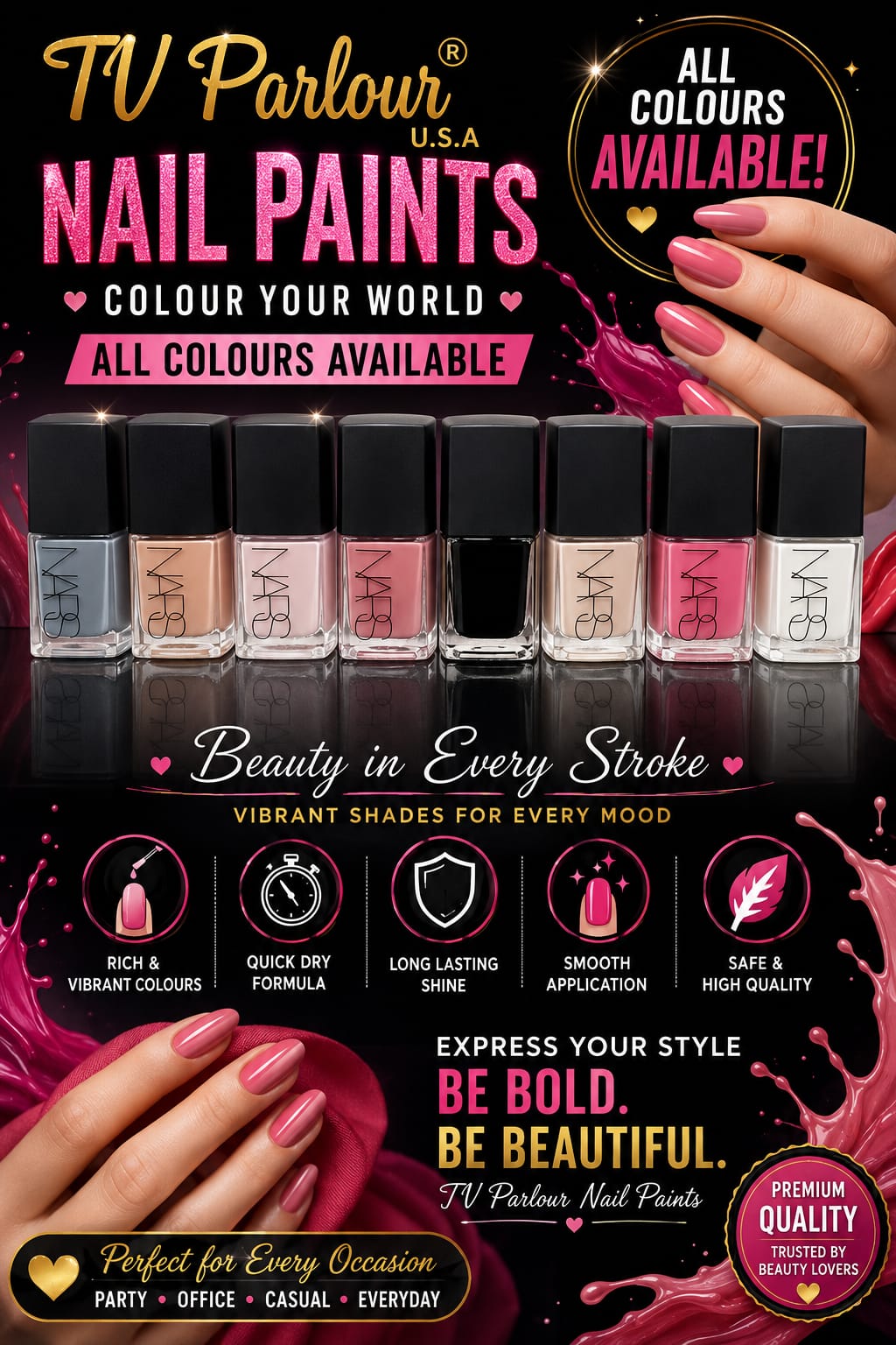 NARS Nail Polish – Long-Lasting Nail Color