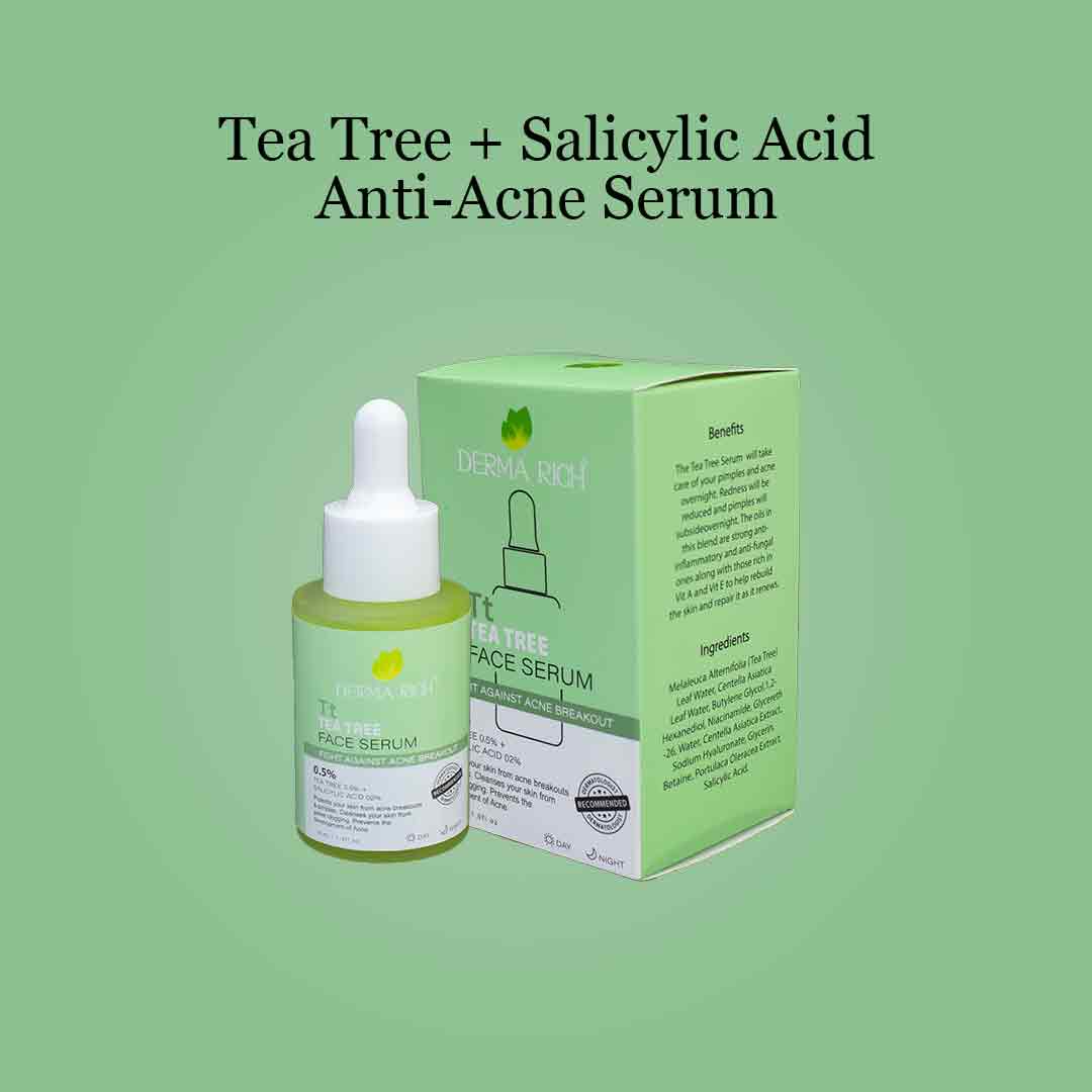 Derma Rich Tea Tree Face Serum 0.5%