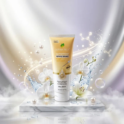 Derma Rich Glutathione Youthful Radiance Serum Face Wash - 100ml