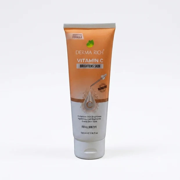 Derma Rich Vitamin C Brightening Face Wash - 150ml