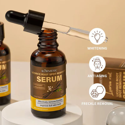 KÒRMESIC Licorice Root Spot Removing Serum – Whitening & Freckle Removal (30ml)