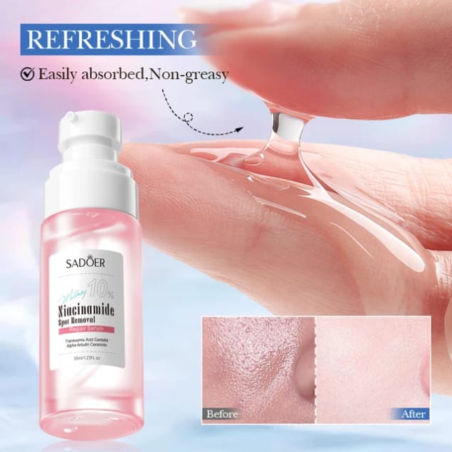 SADOER 10% Niacinamide Whitening Spot Removal Gentle Cleanser