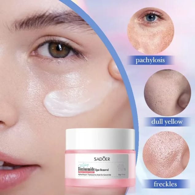 SADOER 10% Niacinamide Spot Removal Repair Face Cream