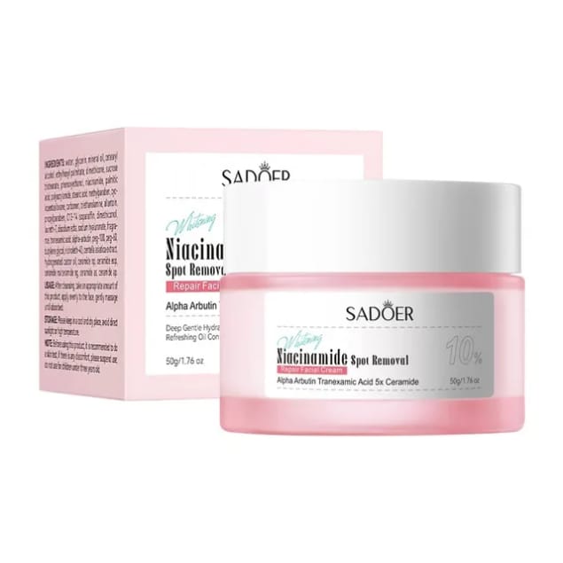 SADOER 10% Niacinamide Spot Removal Repair Face Cream