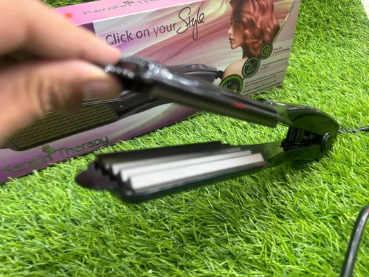 Remington Keratin Therapy Professional Hair Crimper (Model: S-1116W) | 220V-240V Dual Voltage Hair Waver