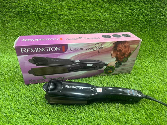 Remington Keratin Therapy Professional Hair Crimper (Model: S-1116W) | 220V-240V Dual Voltage Hair Waver