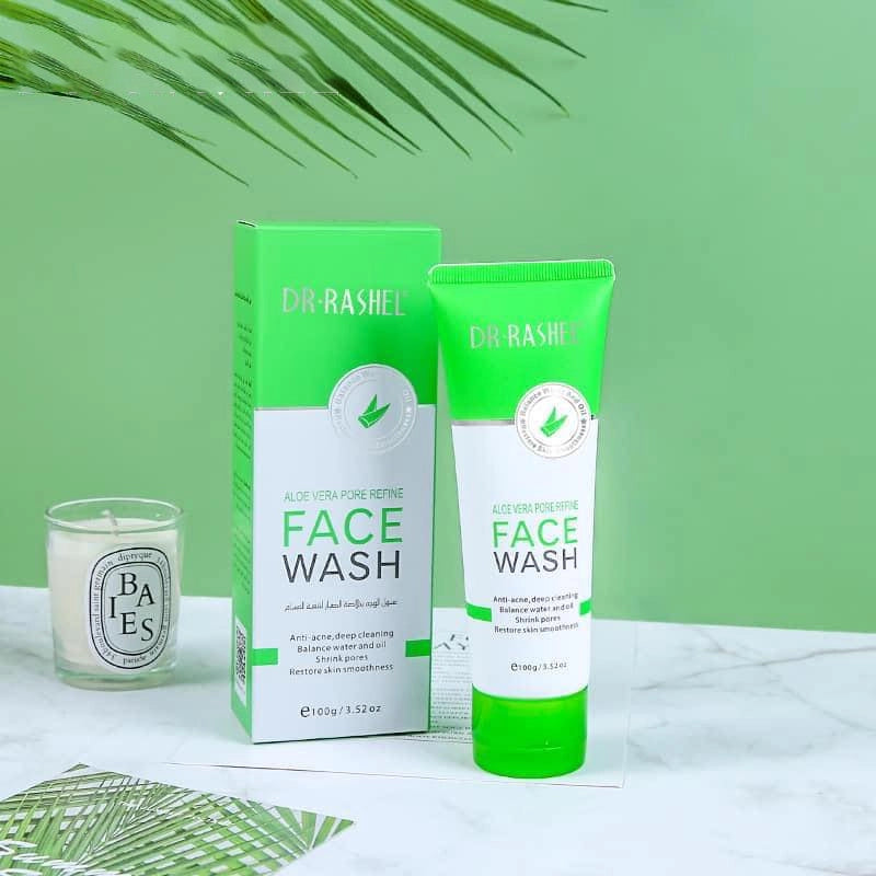 Dr. Rashel Aloe Vera Pore Refine Face Wash (100g)