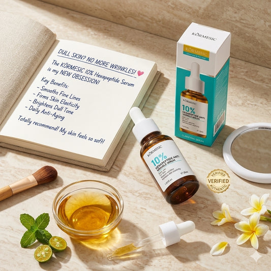 KÒRMESIC 10% Hexapeptide Anti Wrinkle Serum – Firming & Age Defense (30ml)
