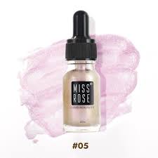 MISS ROSE High Beam Liquid Highlighter - 10ml | Long-Lasting Face & Body Glow Illuminator