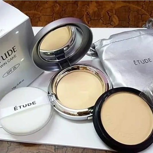 Twin Cake SPF-25 Face Powder & Refill – 14g